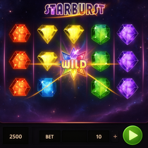 Rollbit - Starburst Slot Game - NetEnt Casino